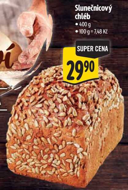 Slunečnicový chléb, 400 g