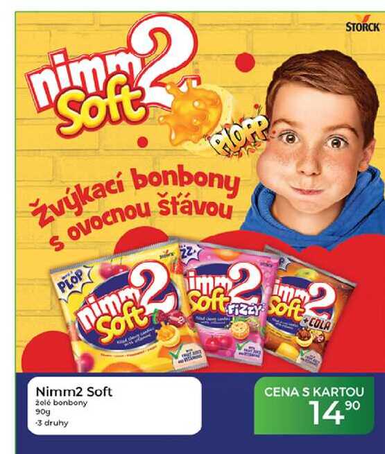 Nimm2 Soft želé bonbony 90g
