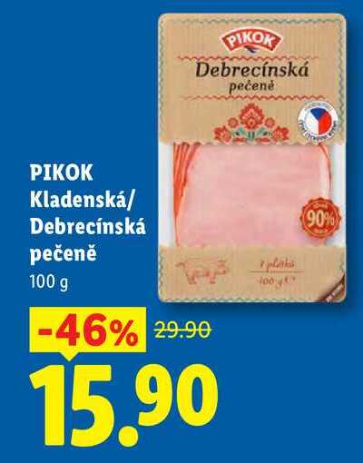 PIKOK Kladenská/ Debrecínská pečeně, 100 g 