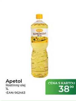 Apetol Rostlinný olej 1L 