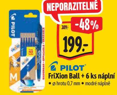 Frixion Ball + 6 ks náplní