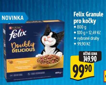 Felix Granule pro kočky, 800 g