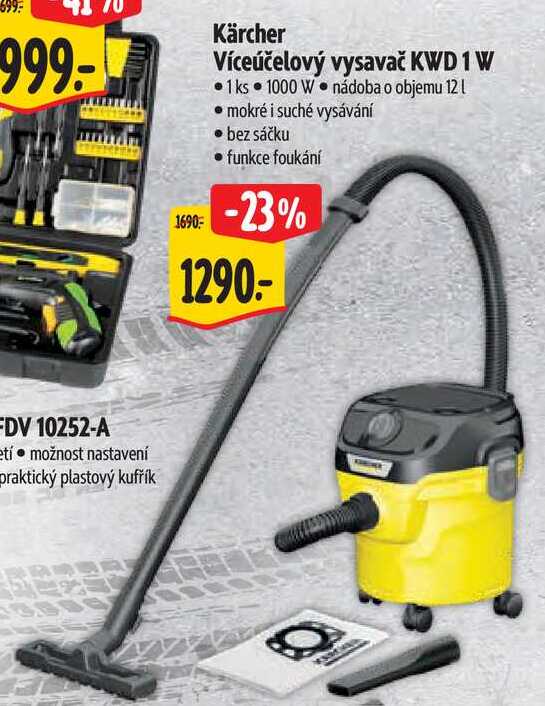 Kärcher Víceúčelový vysavač KWD 1 W