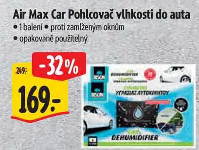 Air Max Car Pohlcovač vlhkosti do auta
