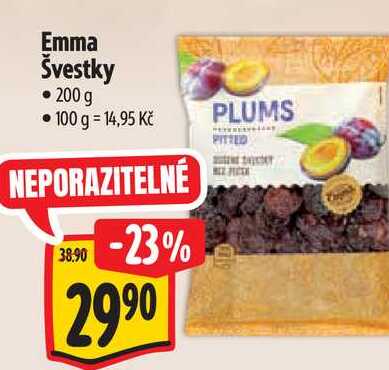Emma Švestky, 200 g