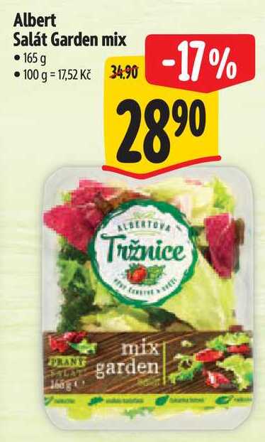 Albert Salát Garden mix, 165 g