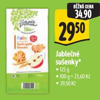 Jablečné sušenky, 125 g