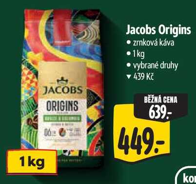 Jacobs Origins, 1 kg