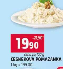ČESNEKOVÁ POMAZÁNKA 100g