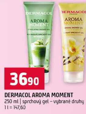 DERMACOL AROMA MOMENT 250 ml sprchový gel vybrané druhy