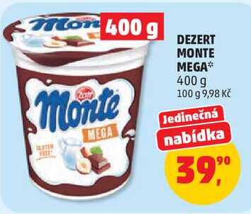 DEZERT MONTE MEGA, 400 g