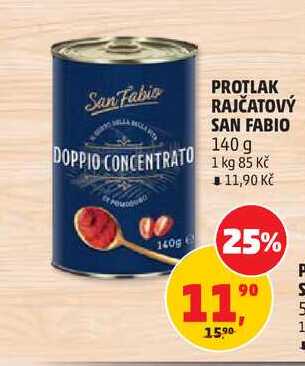 PROTLAK RAJČATOVÝ SAN FABIO, 140 g