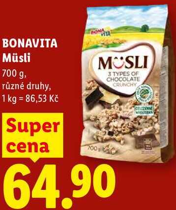 BONAVITA Müsli, 700 g