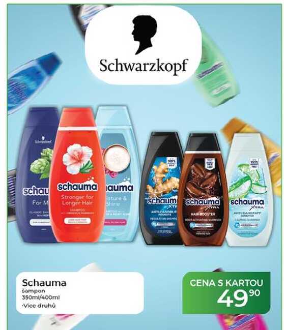 Schauma šampon 350ml/400ml