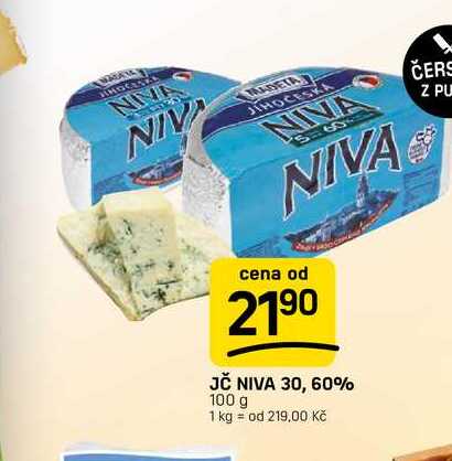 JČ NIVA 30, 60% 100 g 