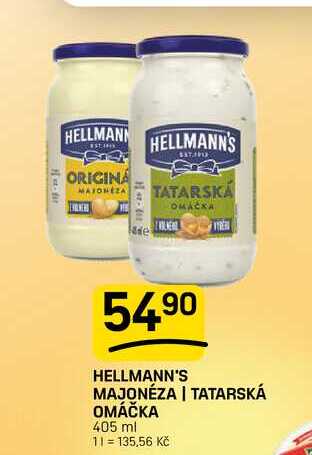 HELLMANN'S MAJONÉZA | TATARSKÁ OMÁČKA 405 ml