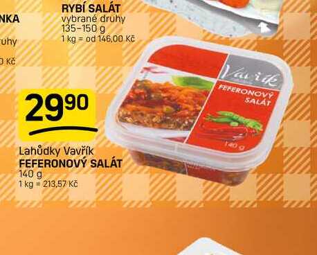 FEFERONOVÝ SALÁT 140 g