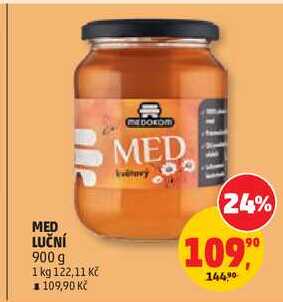 MED LUČNÍ, 900 g 