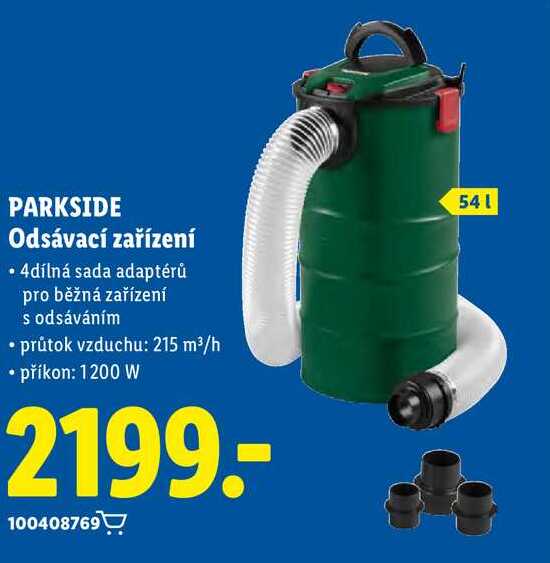 PARKSIDE Odsávací zařízení