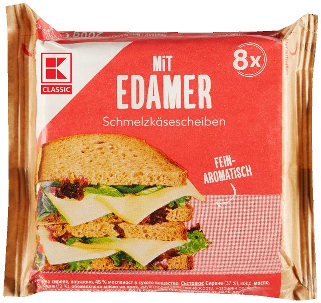 K-Classic Tavený plátkový sýr
