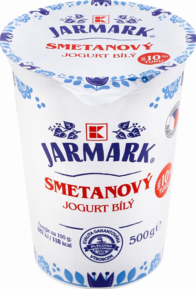 K-Jarmark Smetanový bílý jogurt