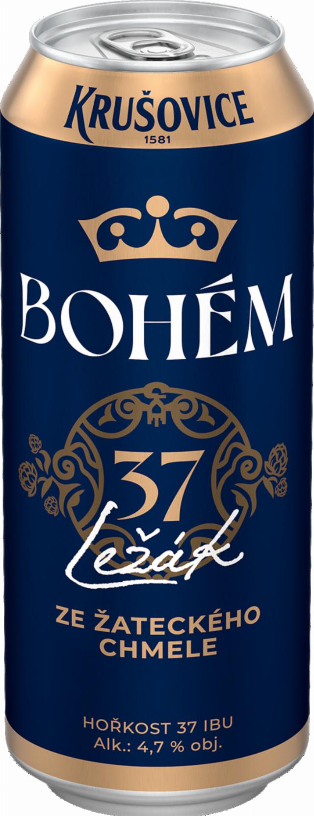 Krušovice Bohém Pivo světlý ležák