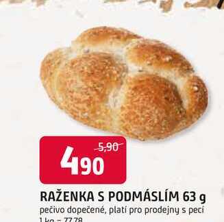 RAŽENKA S PODMÁSLÍM 63 g