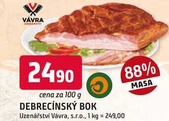 DEBRECÍNSKÝ BOK 100g