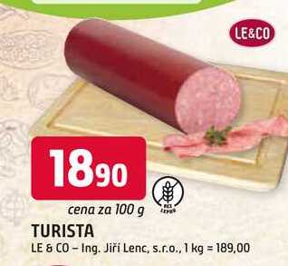 TURISTA 100g