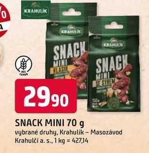 SNACK MINI 70 g