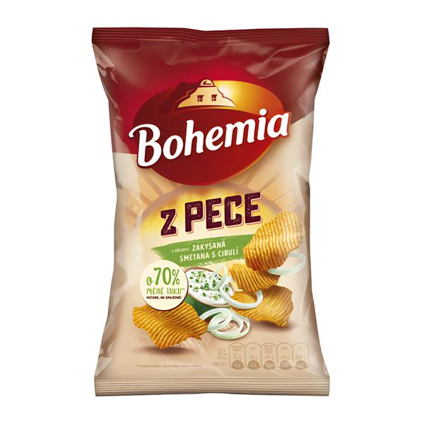 Bohemia Z pece zakysaná smetana a cibulka