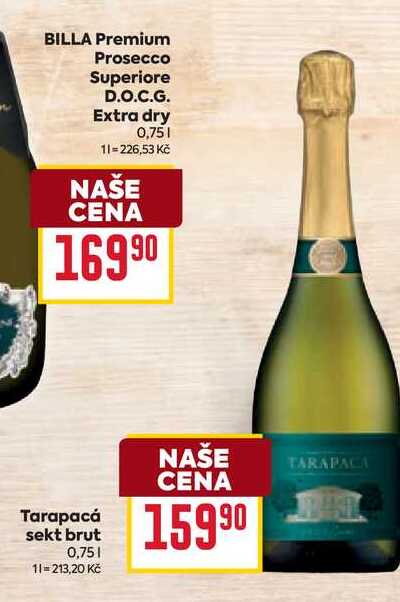 Tarapacá sekt brut 0,75l