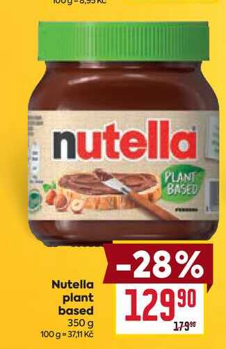 Nutella plant based 350 g