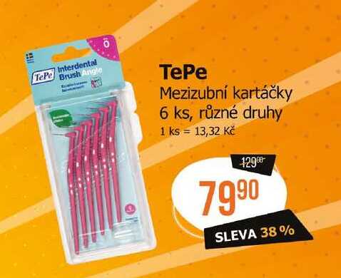 TePe Mezizubní kartáčky 6 ks, různé druhy