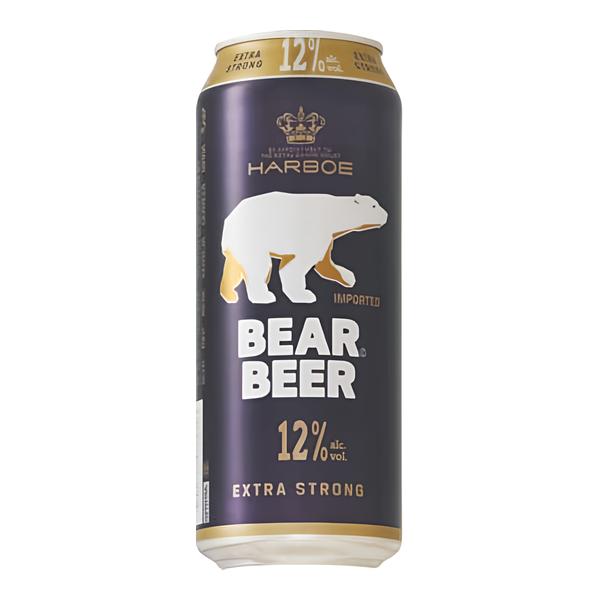 Harboe Bear Beer 12% Extra Strong plech