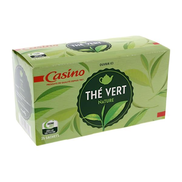 Casino zelený čaj 25 sáčků