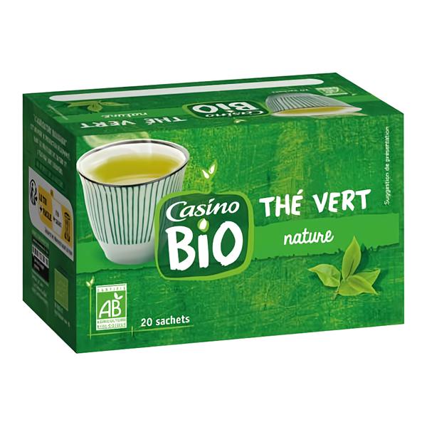 Casino BIO Čaj zelený 20 sáčků