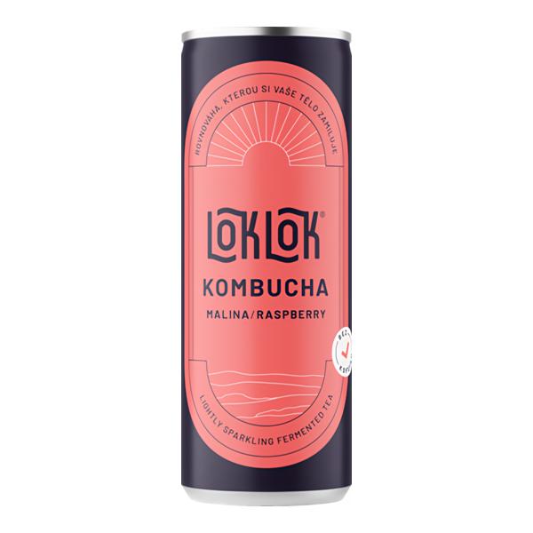 Loklok Kombucha Malina plech