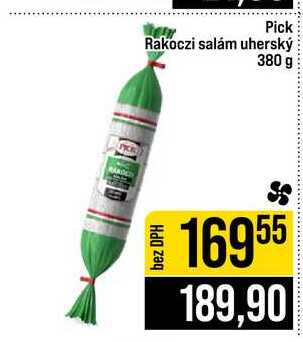 Pick Rakoczi salám uherský 380 g