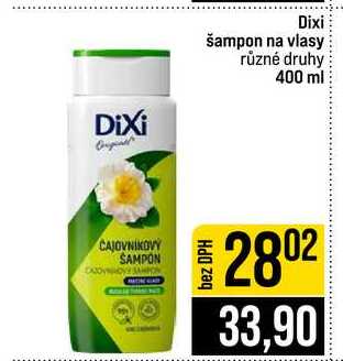 Dixi šampon na vlasy různé druhy 400 ml 