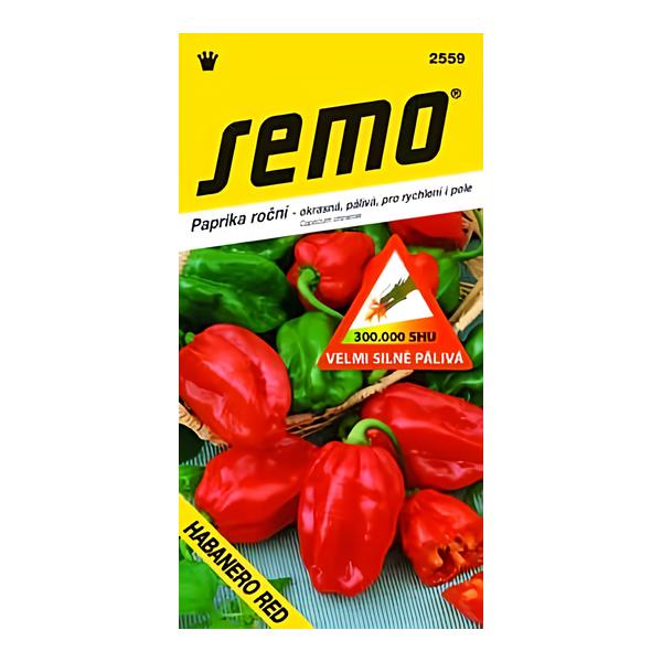Semo Paprika roční Habanero Red