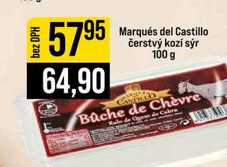 Marqués del Castillo čerstvý kozí sýr 100g