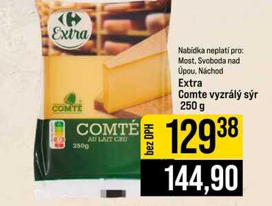 Extra Comte vyzrálý sýr 250 g 