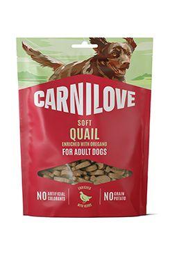 Carnilove Dog Soft Snack Quail Oregano 200g