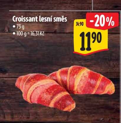 Croissant lesní směs 73g