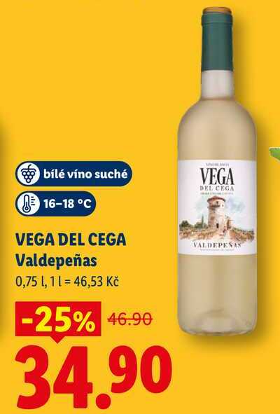 VEGA DEL CEGA Valdepeñas, 0,751