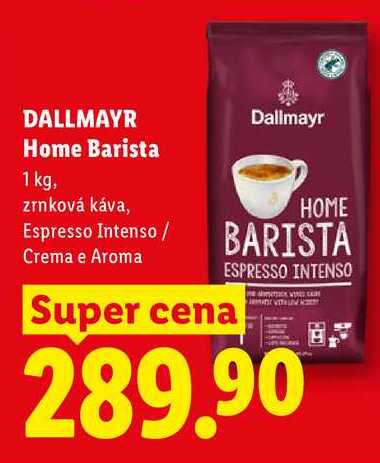 DALLMAYR Home Barista, 1 kg, zrnková káva