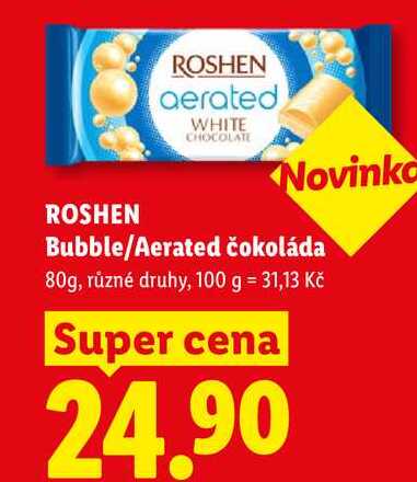 ROSHEN Bubble/Aerated čokoláda, 80g