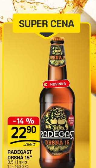 RADEGAST DRSNÁ 15* 0,5l