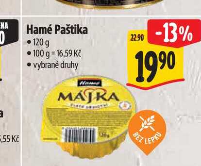 Hamé Paštika 120 g